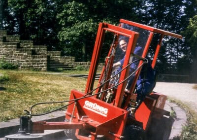 Treppenkehrmaschine Grünig