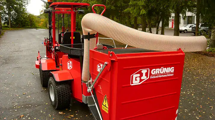 Uni-Truck Gras- und Laubsauger