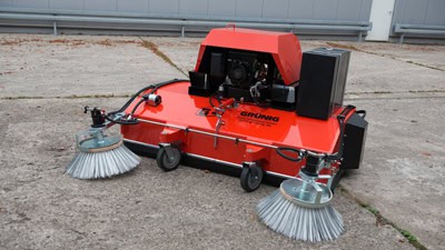 Hydraulischer Antrieb durch Hydraulikaggegatuf-der Kehrmaschine